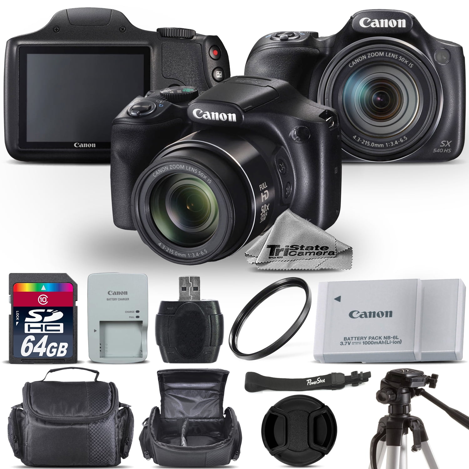 Canon PowerShot SX540 HS Digital Camera 20.3MP 50x Optical NFC