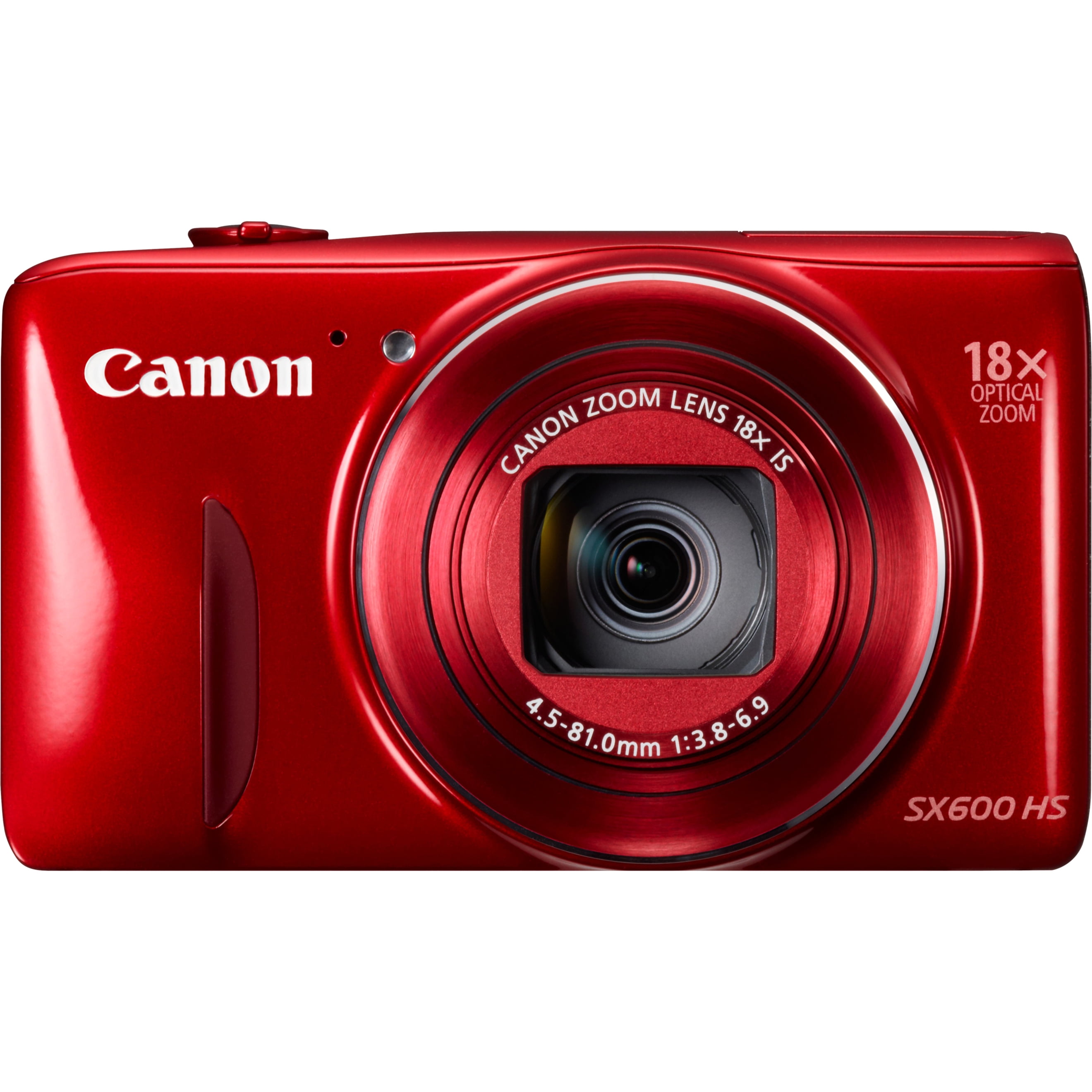 Canon PowerShot SX600 HS 16 Megapixel Compact Camera, Red