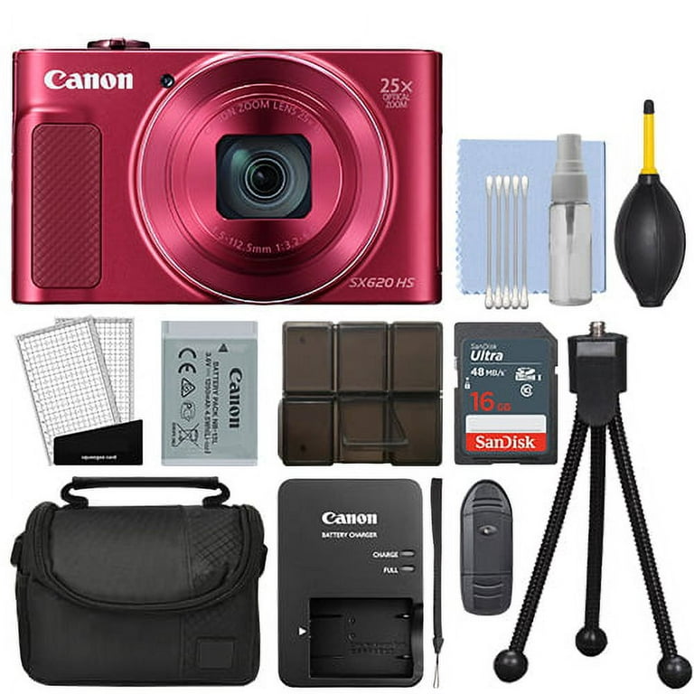 Canon PowerShot SX620 HS 20.2MP Digital Camera 25x Optical Zoom