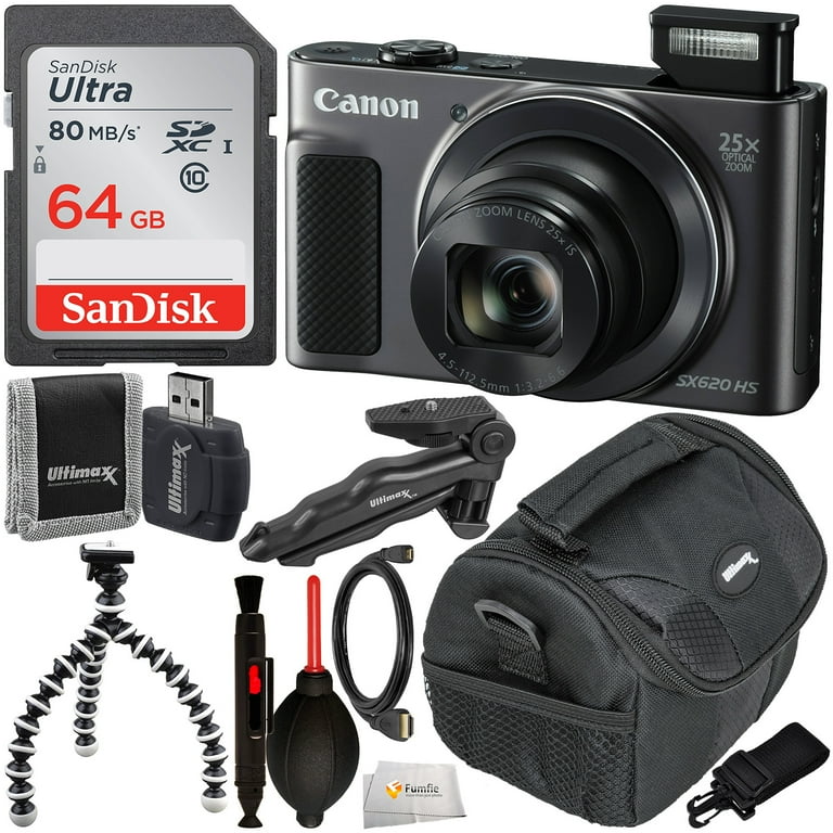 Newest Canon PowerShot SX620 HS Digital Camera and Accessories