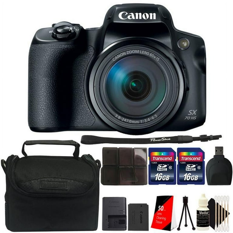 Canon PowerShot SX70 HS 4K Wi-Fi & Bluetooth Point and Shoot