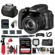 Canon PowerShot SX70 HS Digital Camera 3071C001 + 64GB Card Pro BundleInternational Model