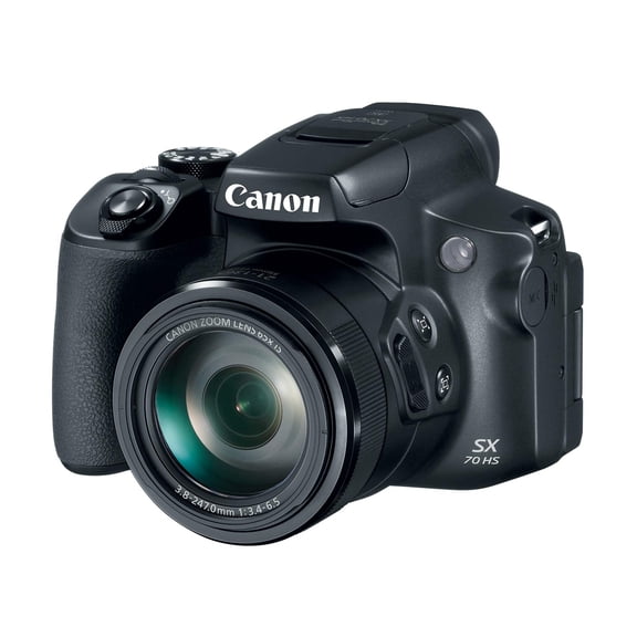 Canon PowerShot SX70 HS - Digital camera - compact - 20.3 MP - 4K / 30 fps - 65x optical zoom - Wi-Fi, Bluetooth - (International Version)
