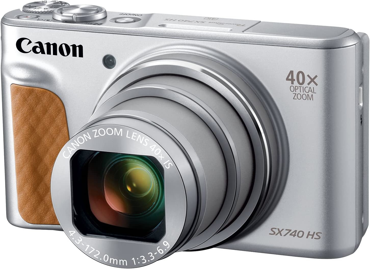 Canon PowerShot SX740 HS 20.3MP 4K Digital Camera 40x Optical Zoom