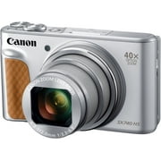 Canon PowerShot SX740 HS 20.3MP 4K Digital Camera 40x Optical Zoom Wi-Fi Silver International Version International Version