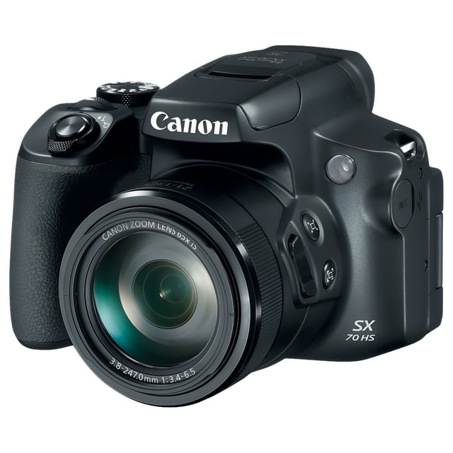 Canon PowerShot SX740 HS 20.3MP Digital Camera 40x Optical Zoom Black + 16GB Kit
