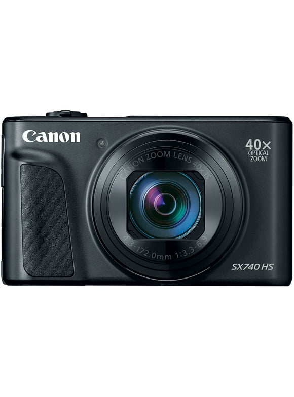 Canon  PowerShot SX740 HS 4x 20.3 Megapixel CMOS Digital Camera, New, Black