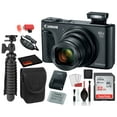 thumbnail image 1 of Canon PowerShot SX740 HS Digital Camera (Black) (2955C001) with Accessory Bundle package deal ' Sandisk 32gb SD card + Camera Case + 12' Tripod + MORE(International Model), 1 of 2