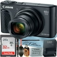 thumbnail image 1 of Canon PowerShot SX740 HS Digital Camera (Black) with 40x Optical Zoom Lens + SanDisk 32GB Memory Card + Cleaning Pen + ZeeTech Starter Bundle (International Model), 1 of 9