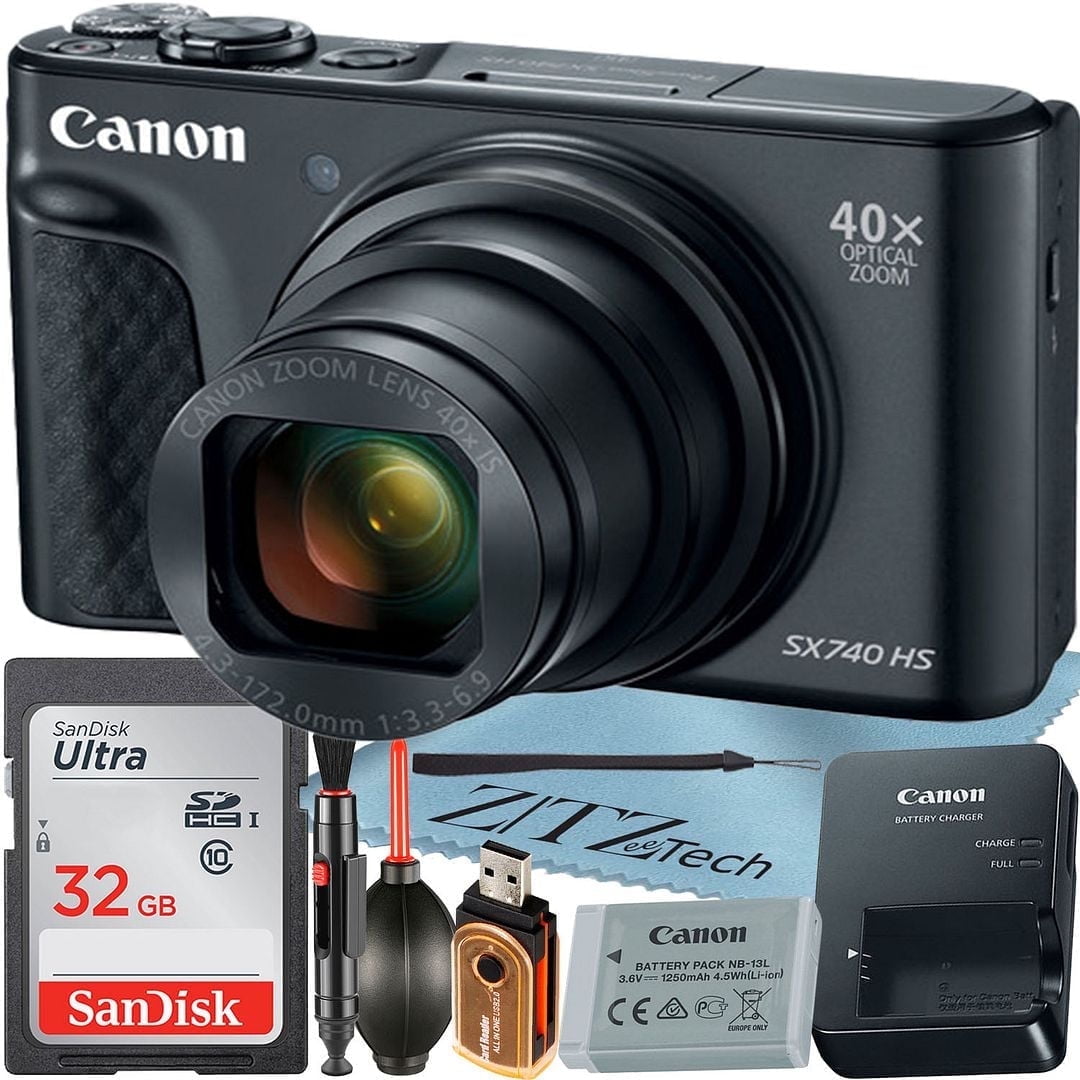 PowerShot SX740 HS ブラック Canon PowerShot SX740 HS Digital Camera (Black