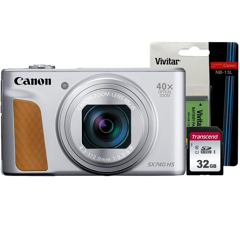 Canon PowerShot SX740 HS 新品未使用 Canon PowerShot SX740 Wi-Fi Digital Camera Silver with
