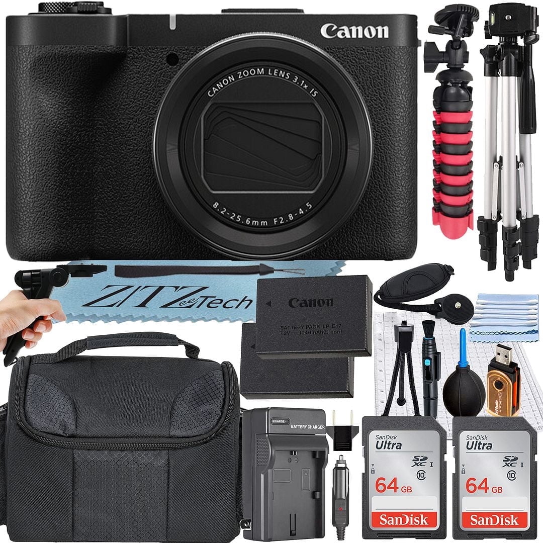 Canon PowerShot V1 4K Vlogging Camera (International Version) with 2 ...