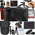 thumbnail image 1 of Canon PowerShot V1 Digital Camera with 2 Pack SanDisk 64GB Memory Card + Case + Tripod + SV Premium Accessory Bundle (International Version), 1 of 8