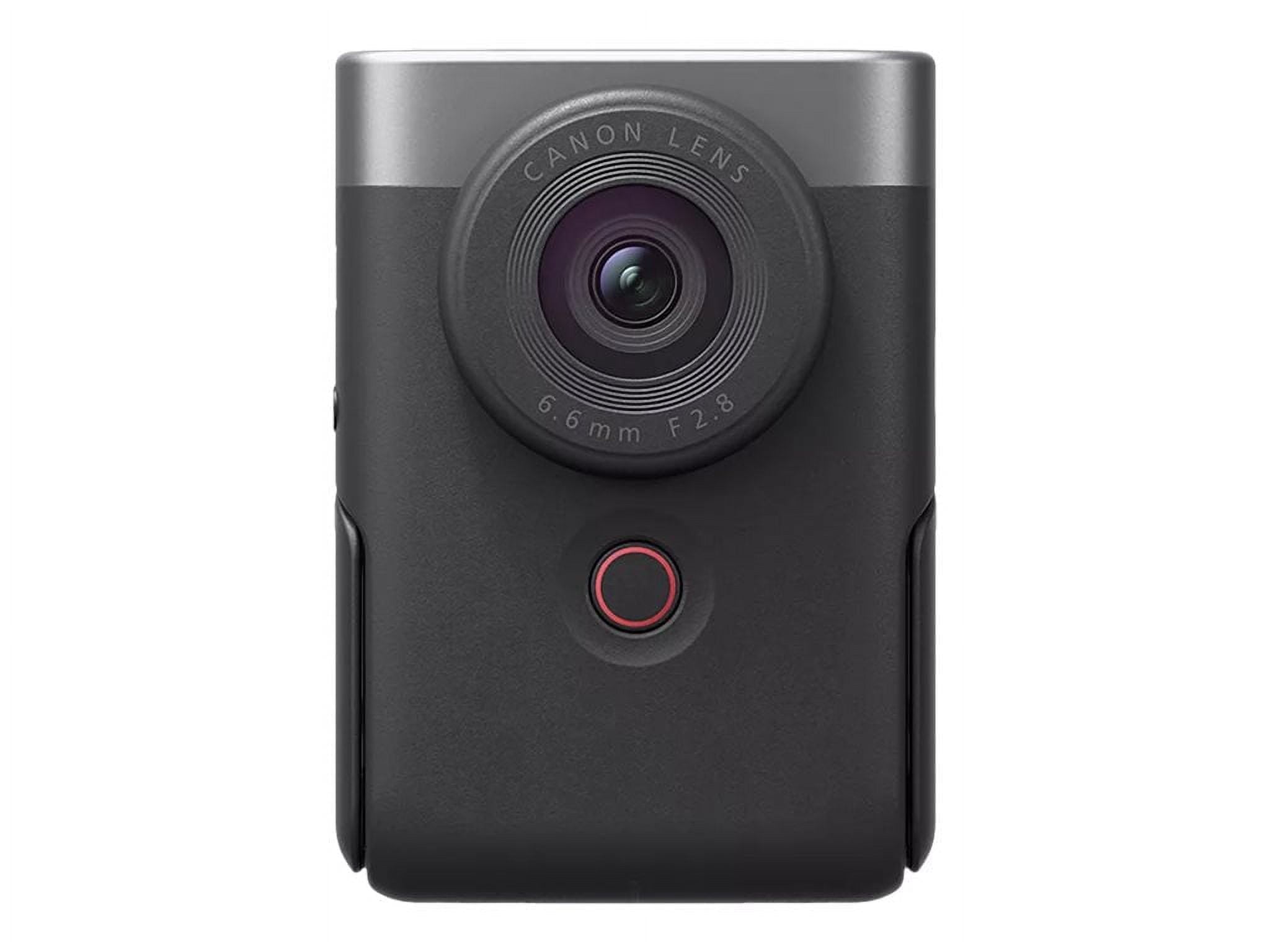 【中古美品】Canon PowerShot V10(黒)　レンズカバー付き 新品)Canon (キヤノン) PowerShot V10 ブラック（商品ID
