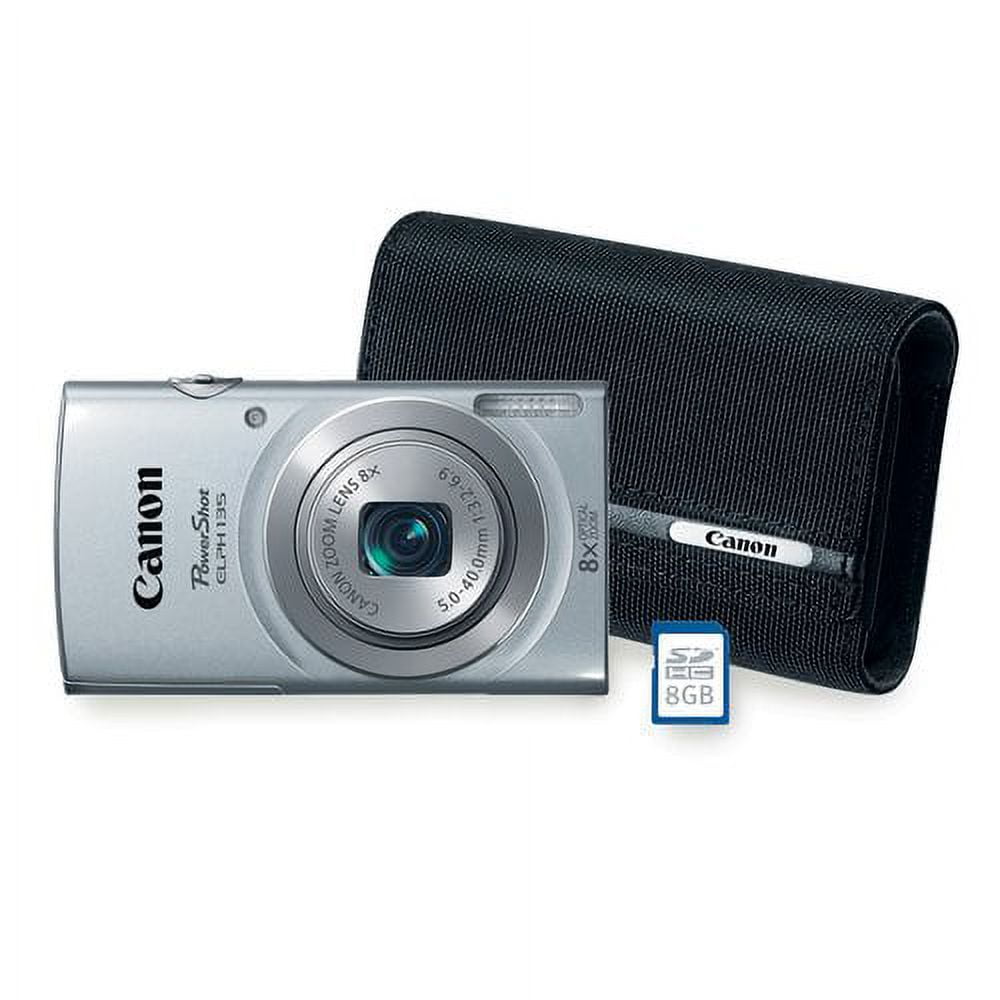 Canon Powershot Elph135 Silver Bundle - Walmart.com Canon Powershot Elph135 Silver Bundle - Walmart.com