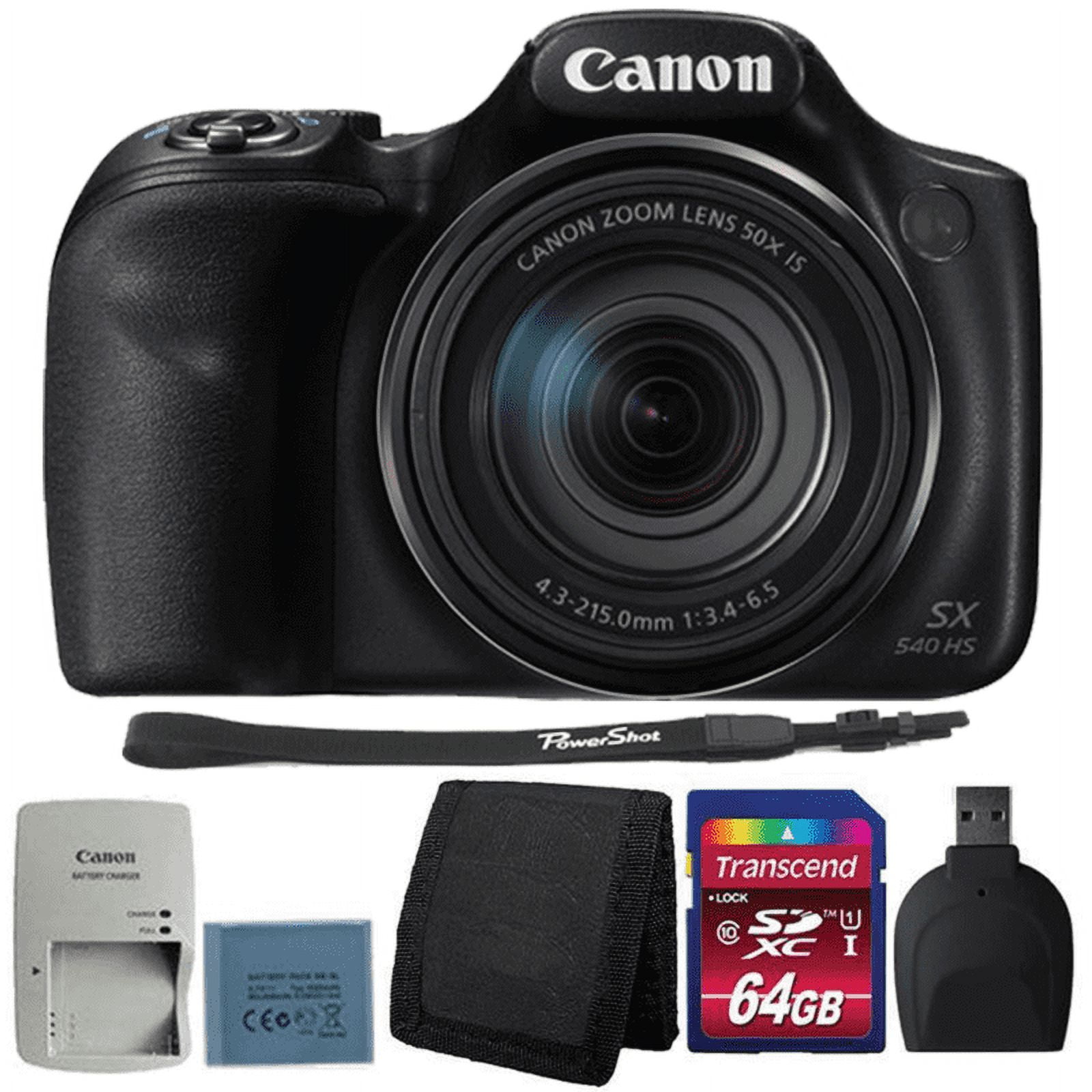 Canon Powershot SX540 HS 20.3MP Digital Camera with WIFI & Accessory