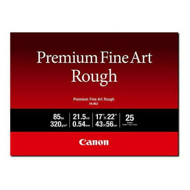 Canon Premium Fine Art Rough Photo Paper, 17x22