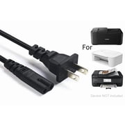2 Prong Replacement AC Power Cord Cable Lead Compatible with Canon Printer Pixma