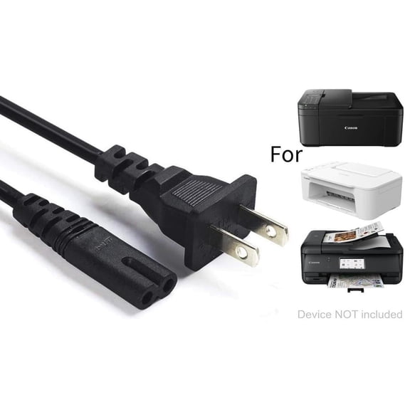 Canon Printer Ac Power Cord for Canon Printer Pixma