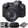 thumbnail image 1 of Canon R6 Mark II Camera w/24-105mm USM Lens + 1TB Portable SSD +128GB CFexpress Bundle, 1 of 11