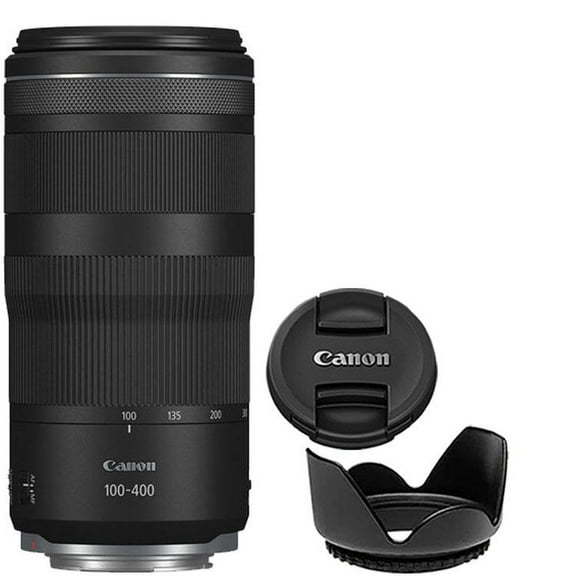Canon RF 100-400mm f/5.6-8 IS USM Lens with Hood, Camera Lens, Black