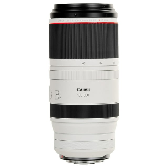 Canon RF 100500mm f/4.57.1L IS USM Lens Portable, WeatherSealed, Advanced Design
