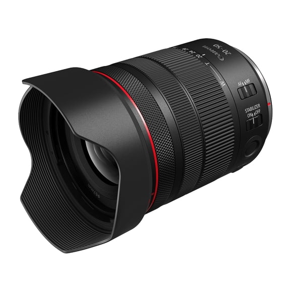 Canon RF 20-50mm F4 L IS USM PZ Full-Frame Mirrorless Lens with Power Zoom