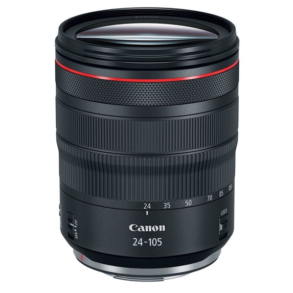 Canon RF 24-105mm f/4L IS USM Lens (Sold without manufacturer warranty)