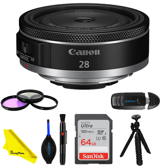 Canon RF 28mm - BuzzPhoto Advanced Bundle