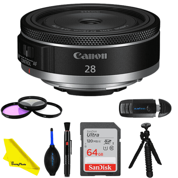 Canon RF 28mm F/2.8 STM - BuzzPhoto Advanced Bundle