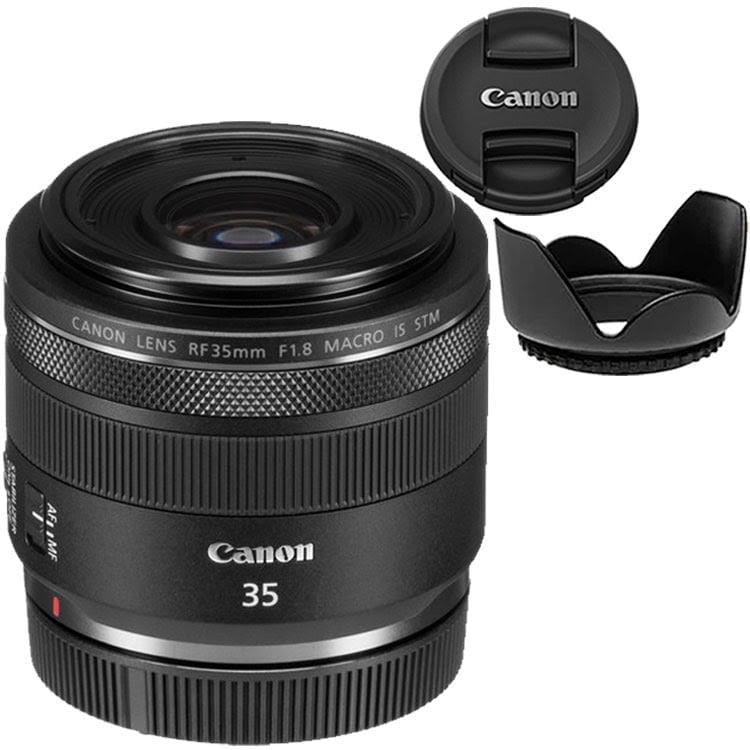 Canon RF 35mm f/1.8 Macro IS STM Lens + Hood(International Version