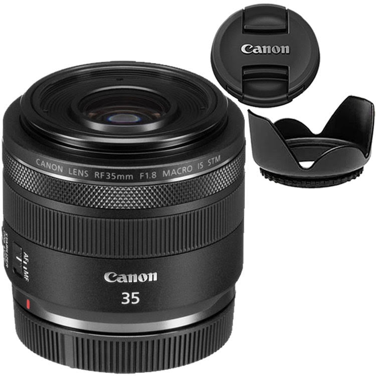 Canon RF 35mm f/1.8 Macro IS STM Lens + Hood - Walmart.com
