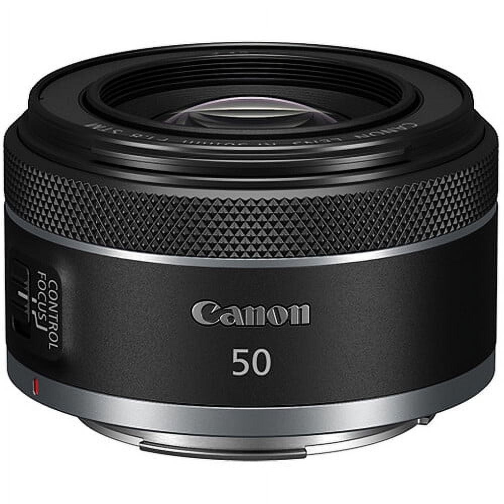 藻*）様 ８５　Canon 7 本体 Canon Lens 50mm f1.4 Canon, RF 50mm f/1.8 STM Lens, 4515C002, Black, Compact - Walmart.com