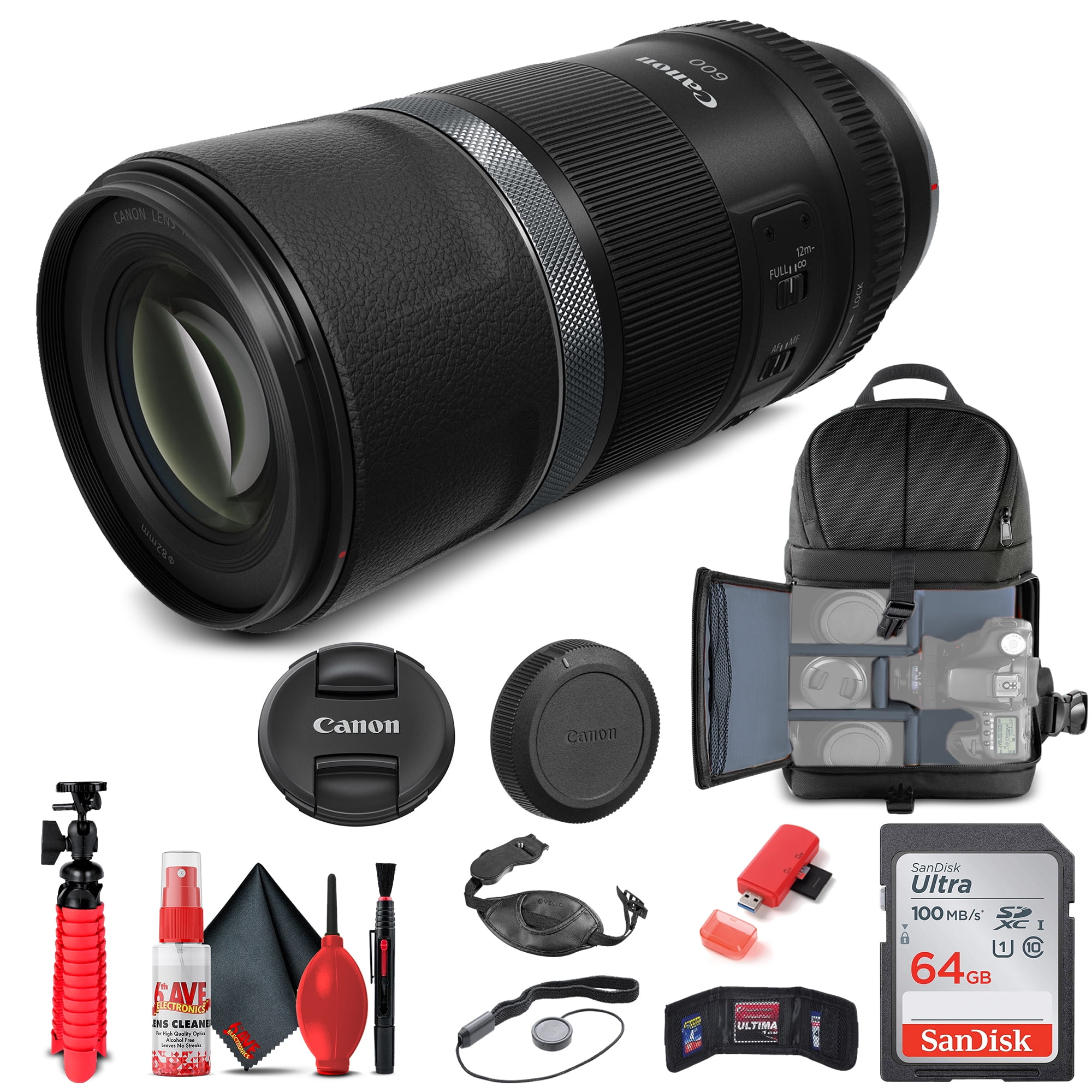 極美品 Canon RF600mm F11 IS STM 付属品いろいろ 【公式通販】