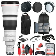 Canon RF 600mm f/4L IS USM Lens (5054C002) + BackPack + 64GB Card + More