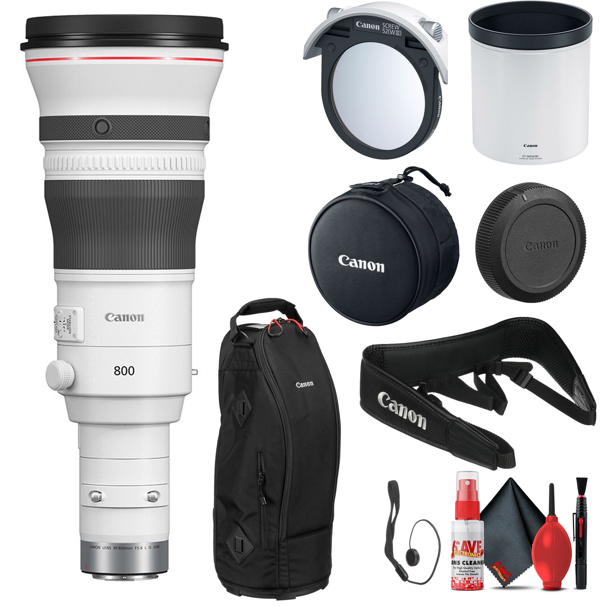 Canon RF 800mm F/5.6 L IS USM Lens Ideal for sports, wildlife, and ...