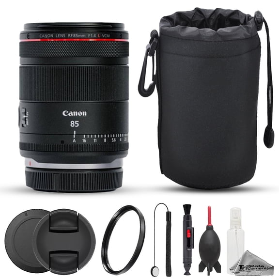Canon RF 85mm f/1.4 L VCM Lens - 7pc Care Kit (International Version)