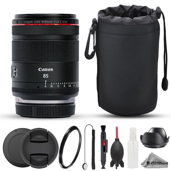 Canon RF 85mm f/1.4 L VCM Lens - 8pc Starter Kit (International Version)