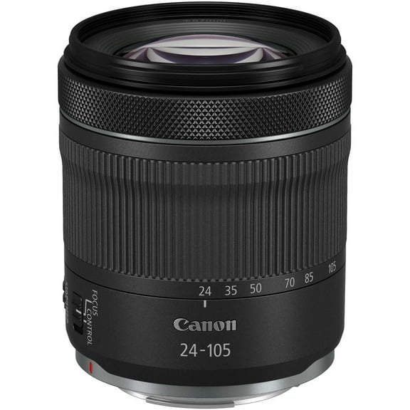 Canon RF Optical Image Stabilizer 24-105mm f7.1 IS STM LENS, Black