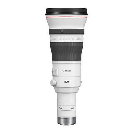 Canon - RF800mm F5.6 L IS USM Telephoto Lens for EOS R-Series Cameras - White