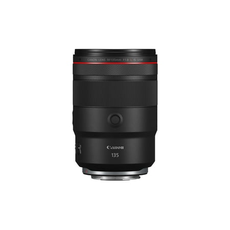 Canon - RF135 F1.8L IS USM Telephoto Prime Lens for EOS R-Series Cameras - Black