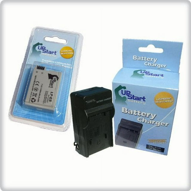 Canon Rebel T3i Replacement Battery and Charger UpStart, LPE8
