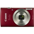 thumbnail image 1 of Canon Red PowerShot ELPH 180 Digital Camera with 20 Megapixels and 8x Optical Zoom, 1 of 4