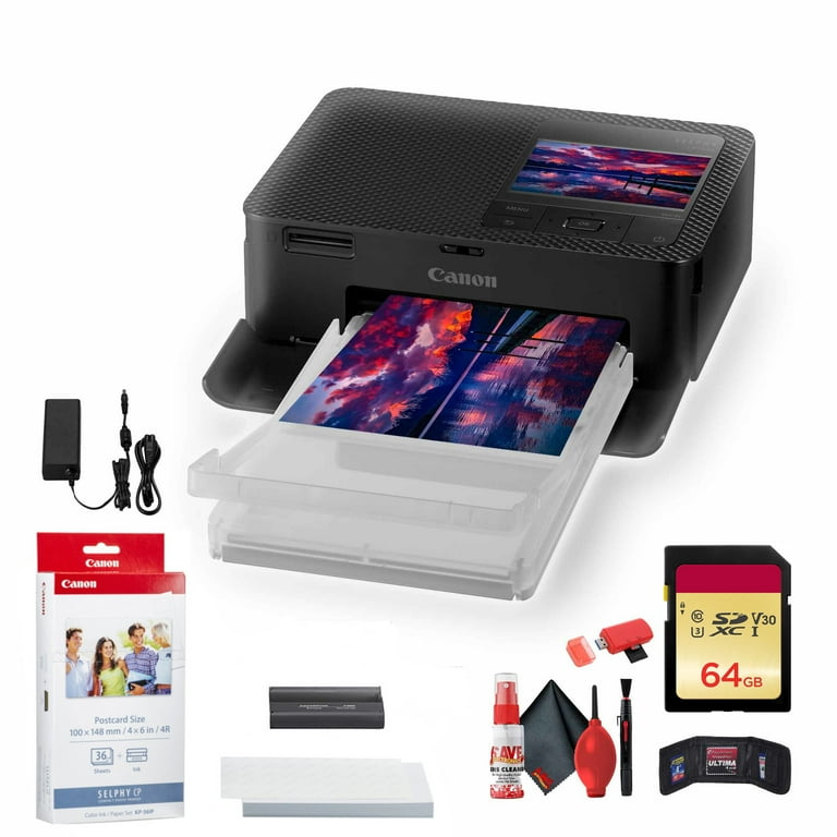 Canon SELPHY CP1500 Wireless Compact Dye-Sublimation Printer