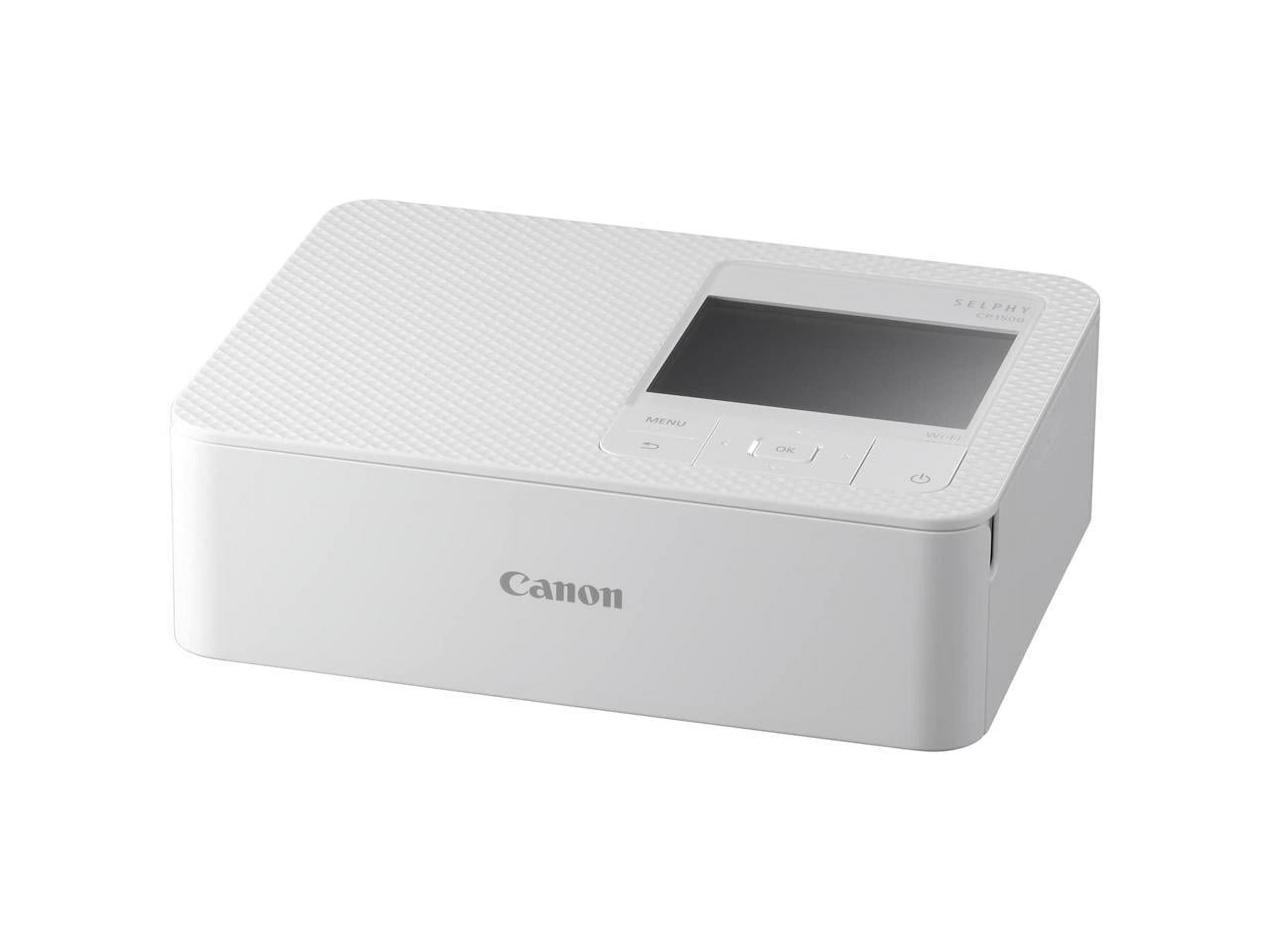 キャノン SELFIE Canon CP1500(WH) WHITE Canon SELPHY CP1500 - Portable Small Wireless Photo Printer