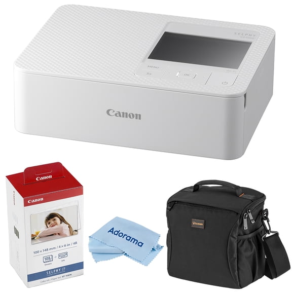 Canon SELPHY CP1500 Wireless Compact Photo Printer, White