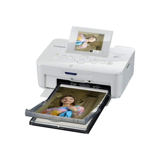 Canon SELPHY CP910 Dye Sublimation Printer, Color, Photo Print, Portable, 2.7" Display, White