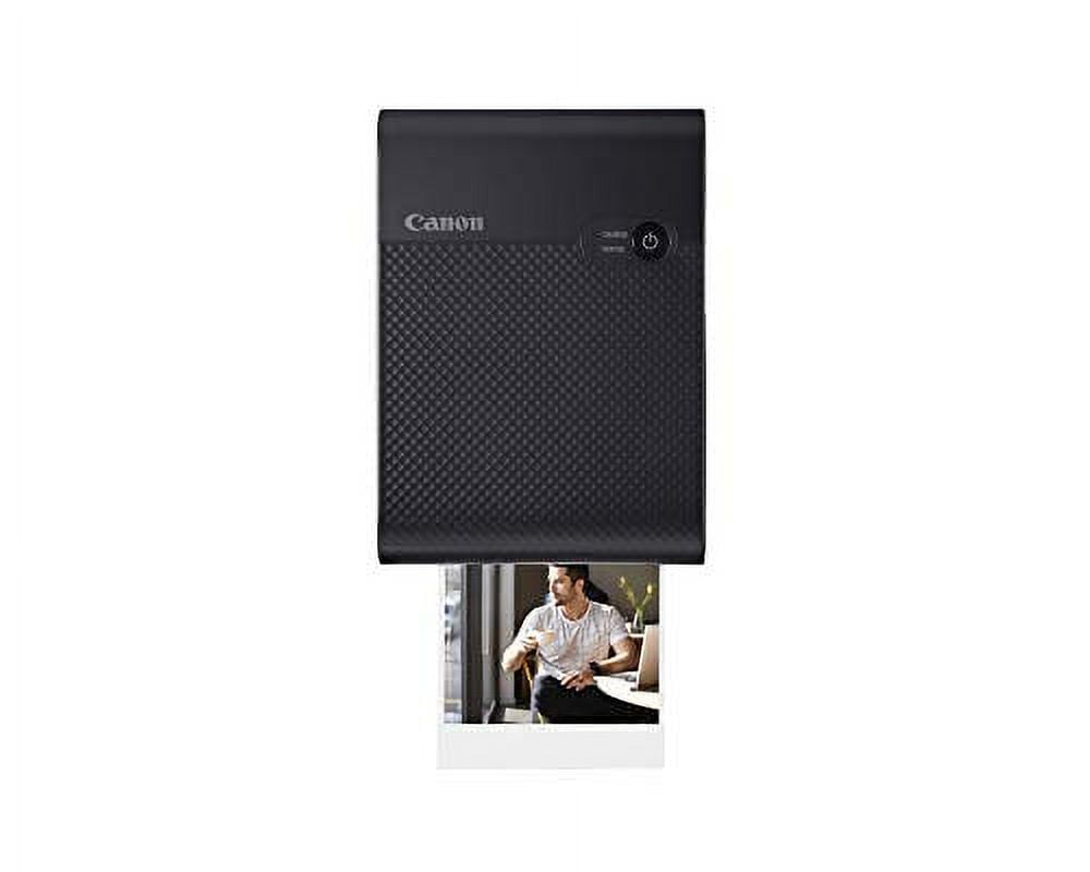Canon SELPHY QX10 Portable Square Photo Printer for iPhone or Android, Black - (International Version)