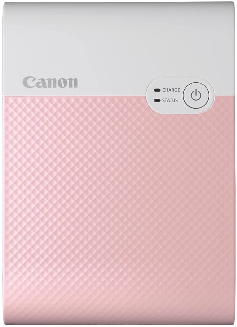 Canon SELPHY Square QX10 Portable Photo Printer, Wi-Fi Connectivity, USB  Charging, Dye Sublimation Printing, 100 Year Print Life, Square Photo  Paper, SELPHY Photo Layout App INTL Model (White) 