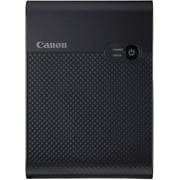 Canon SELPHY Square QX10 Portable Photo Printer Wi-Fi Connectivity USB Charging Dye Sublimation Printing Square Photo Paper SELPHY Photo Layout App INTL Model BlackInternational Model